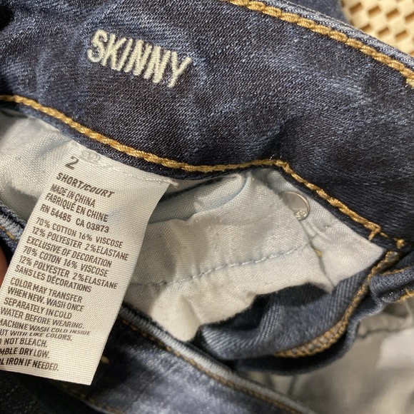 American Eagle Skinny Jeans Womens Size 2 Short - Picture 4 of 4